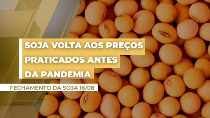 Com oferta maior que a demanda e formação de estoques, soja pode se consolidar em patamares pré pandemia, entre US$8 e US$10/bushel