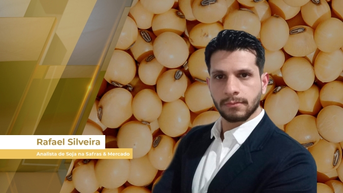 Soja volta a perder os US$ 10 em Chicago com foco no potencial de safra da América do Sul