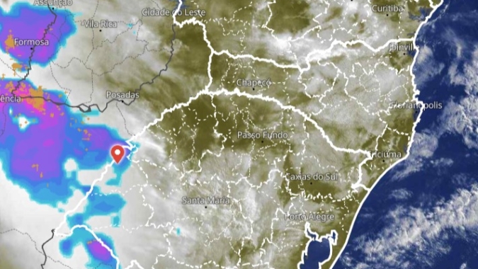 Chuva retorna ao Sul com risco de temporais e junho começa mais úmido