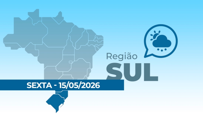 PREVISÃO SUL 15/05/2026