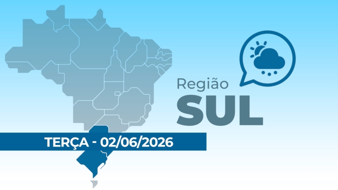 Sul terá janela de tempo estável antes da volta da chuva