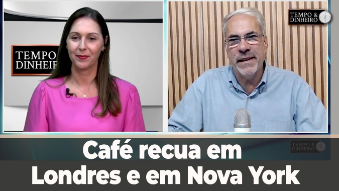 Café recua em Londres e em Nova York