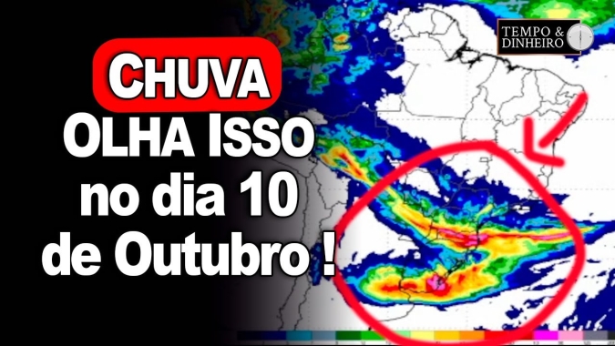Chuvas intensas com alerta no RS e no centro-norte do país, informa Karina Botião