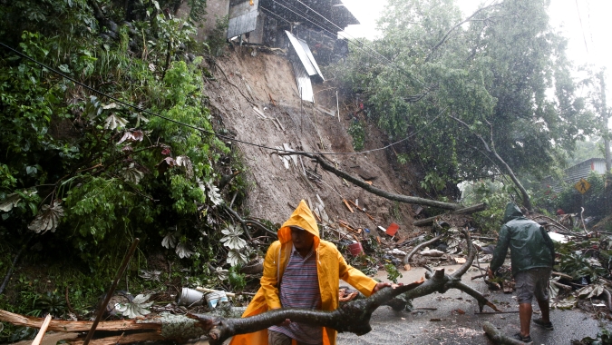Tempestade Julia deixa 25 mortos na América Central
