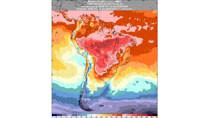 Previsão do tempo: Onda de calor vai elevar as temperaturas na região Central do Brasil nos próximos dias