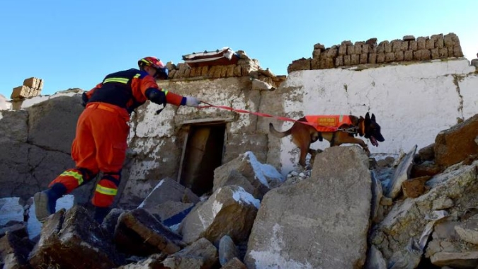 Terremoto de magnitude 5,5 atinge a China perto da nascente do Rio Amarelo