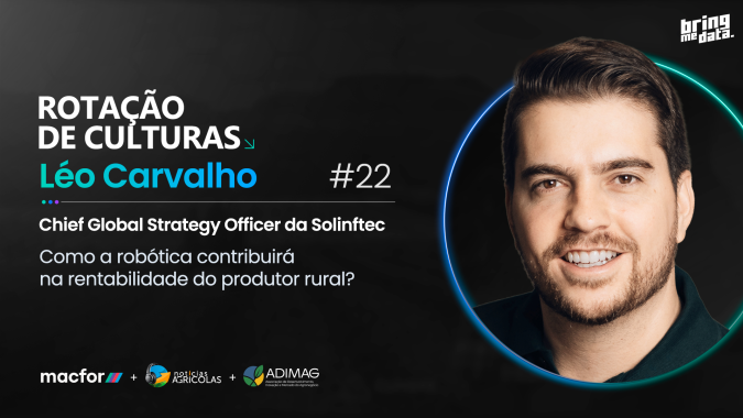Rotação de Culturas Podcast #22 - Como a robótica contribuirá na rentabilidade do produtor rural?