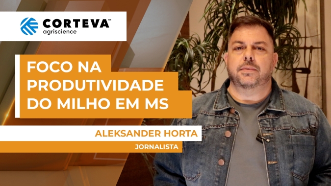 Programa da Corteva visa incrementar produtividade do milho que vem estagnada nos últimos 10 anos em MS