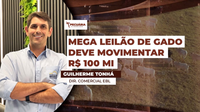 Evento deve ofertar mais de 27 mil animais para arremate neste sábado (26)