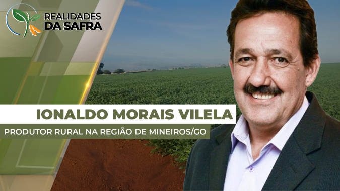 Mineiros/GO espera produtividade da soja melhor do que do ano passado, ficando entre 65 e 70 sc/ha