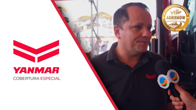 Na Agrishow, Yanmar apresenta todo o seu portfólio de miniescavadeiras
