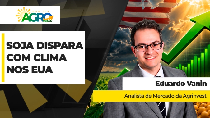Projeção de calor intenso e chuvas escassas no Corn Belt faz soja e grãos dispararem na Bolsa de Chicago nesta 2ª feira