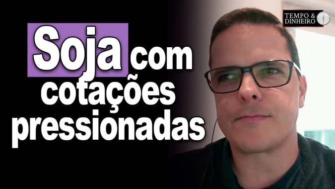 Soja segue com cotações pressionadas. Basis estão acima do ano passado, informa Maurício Bellinelo