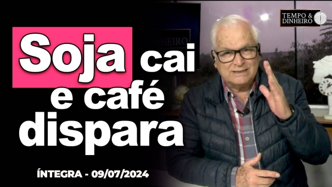 Café dispara mais de 6% em NY e Londres , soja cai com óleo. Geadas , frio intenso no centro-sul