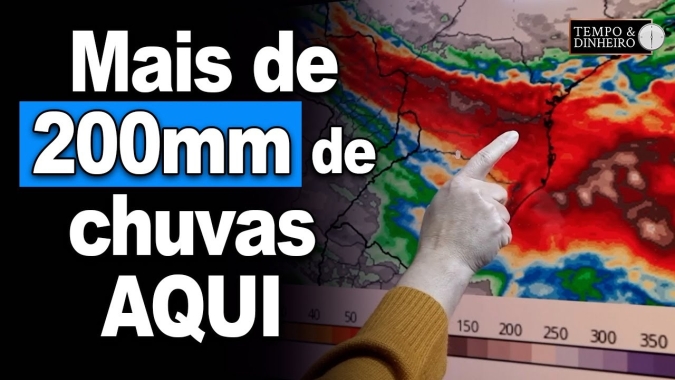 Ronaldo Coutinho alerta para frio e chuvas intensas no Sul e chuvas em algumas regiões do Nordeste