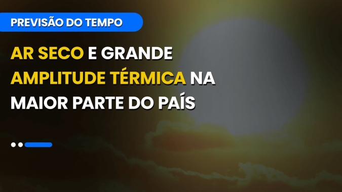 Confira a previsão do tempo para está sexta-feira (19) para todo o Brasil