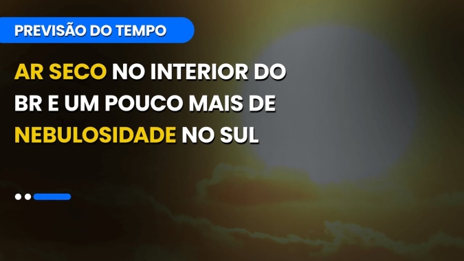 Confira a previsão do tempo para esta sexta-feira (26) para todo o Brasil