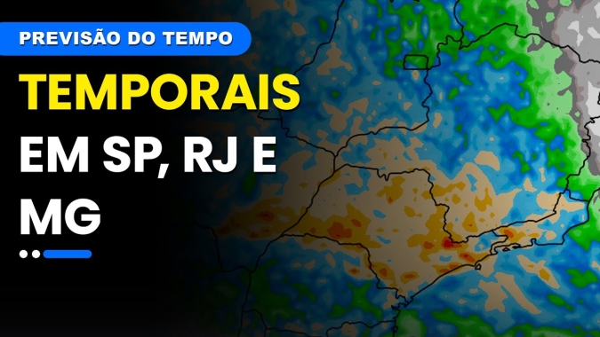 Confira a previsão do tempo para esta terça-feira (03) para todo o Brasil