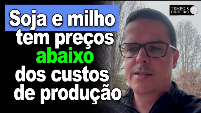 Soja e milho tem preços abaixo dos custos de produção nos EUA e prêmios nos portos subindo