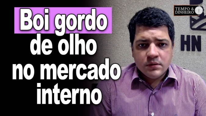 Boi gordo de olho no mercado interno de carne e preços estáveis. Hyberville Neto comenta