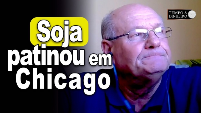 Soja patinou em Chicago, comenta Vlamir Brandalizze