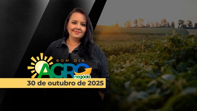 Bom dia Agro 30/10/2025 - Crise no RJ, relações comerciais China x EUA, arroz, boi e o mercado da soja