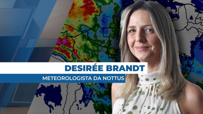 Corredor de umidade proporciona chuvas no MS e Sudeste