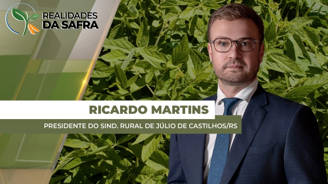 Júlio de Castilhos/RS já plantou 90% da área de soja 25/26