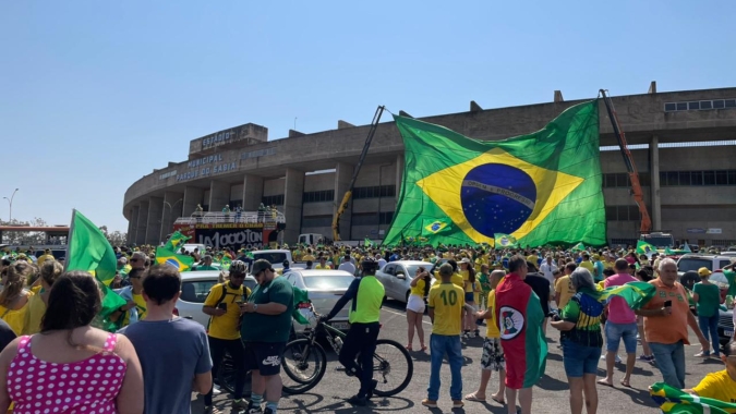 Produtores e empresários participam de atos em Uberlândia (MG)