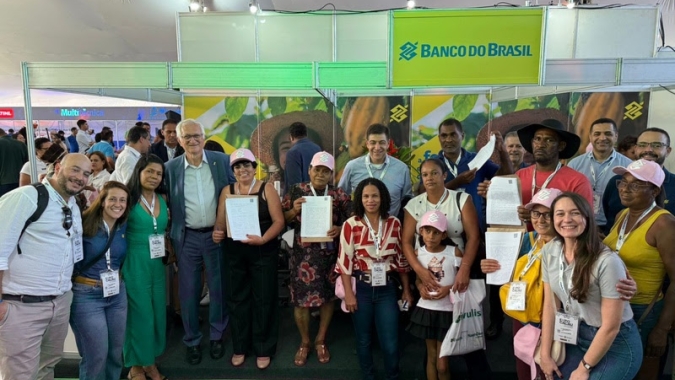 Banco do Brasil lança o Hub de Sociobioeconomia do Nordeste e Conexsus destrava mais de R$ 1 mi em crédito a produtores de cacau da BA na Expocacau