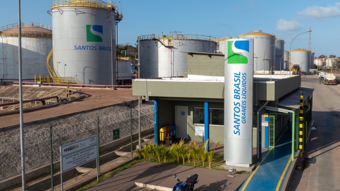 Santos Brasil amplia capacidade das operações de granéis líquidos no Porto do Itaqui (MA)