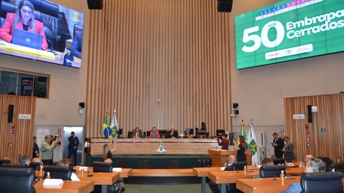 Câmara Legislativa do DF celebra os 50 anos da Embrapa Cerrados
