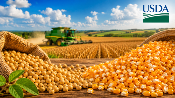 USDA confirma demanda firme pela soja e milho dos EUA, apesar de menor ritmo na safra velha