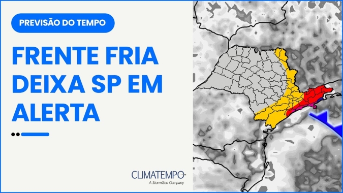 Confira a previsão do tempo para esta quinta-feira (03) para todo o Brasil