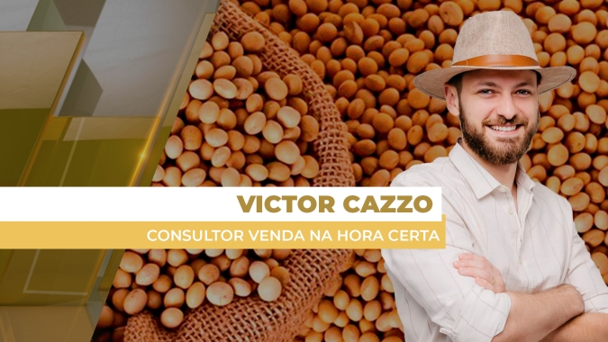 Com dólar em queda e conflitos no Oriente Médio, Victor Cazzo destaca o momento ideal para negociar a soja