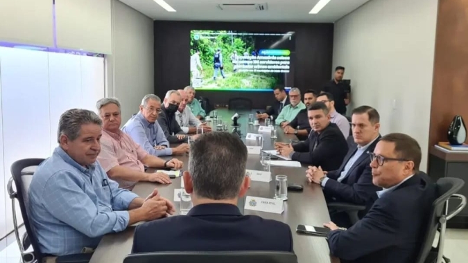 ACRIMAT se reúne com Governador para debater invasões em propriedades rurais