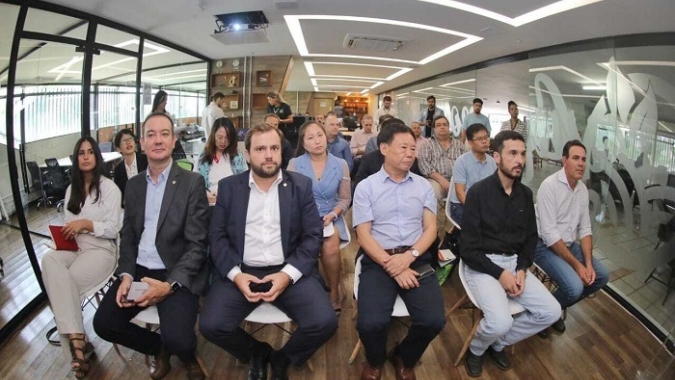 Sistema Faeg/Senar/Ifag recebe comitiva da China para parcerias e ampliação da produção do arroz de sequeiro