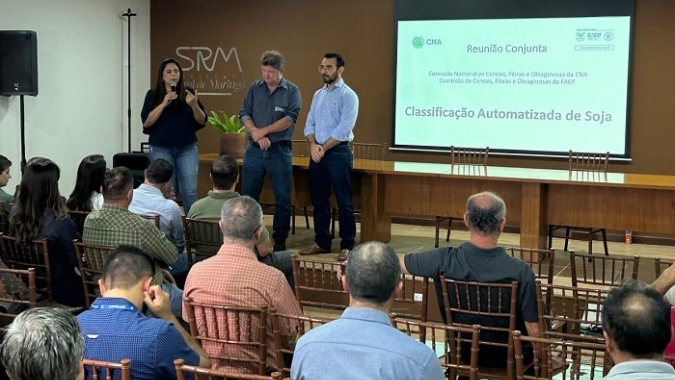 CNA e Faep avaliam soluções para classificação automatizada de soja