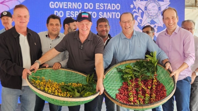 Evento marca início da colheita do café arábica no Espírito Santo