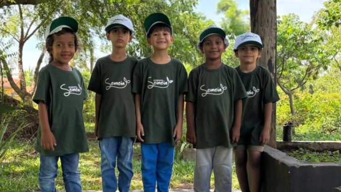 Projeto entre  parceria do Senar-MT e Sindicato Rural de Jaciara  leva prática do Agro a estudantes