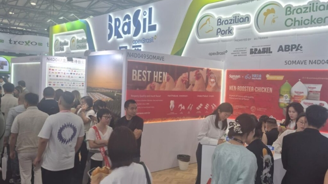 Exportadores de proteína animal projetam US$ 45,5 milhões após a Sial China 2026