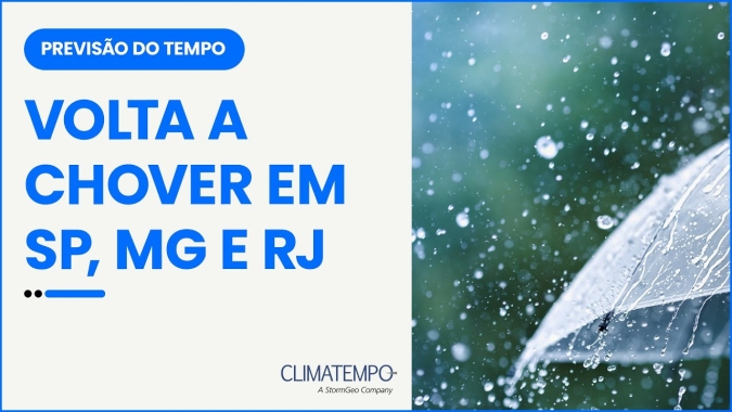 Confira a previsão do tempo para esta quarta-feira (8) para todo o Brasil