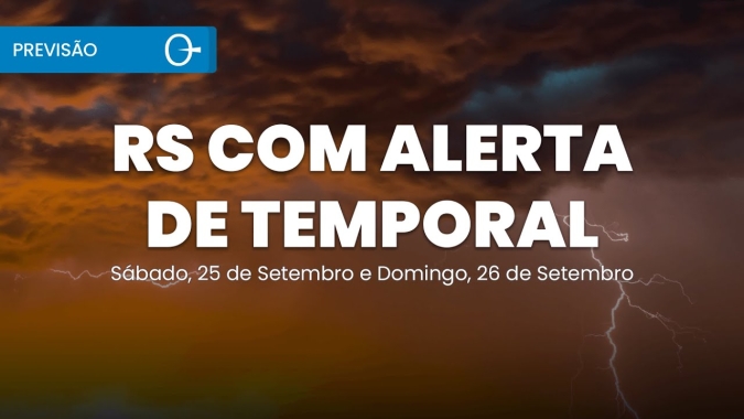 Confira a previsão do tempo para este final de semana Sábado (25) e Domingo (26) para todo o Brasil
