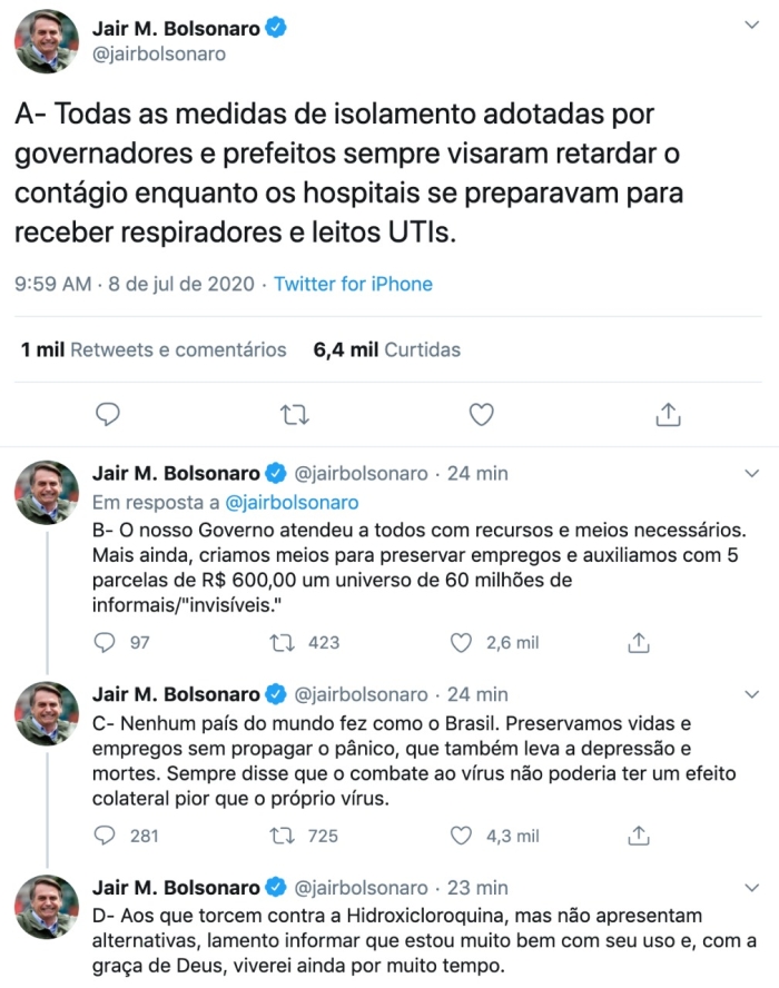 twitter bolsonaro