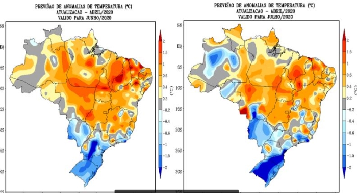 Temperaturas Inmet