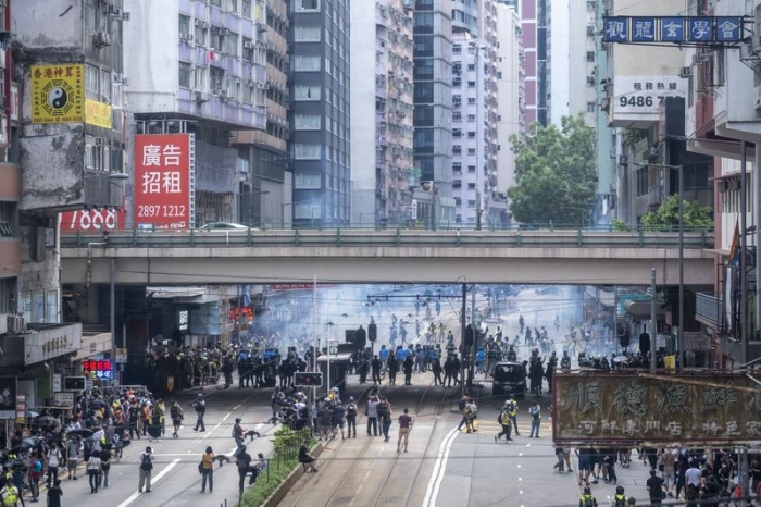 Protestos em Hong Kong 24 de maio